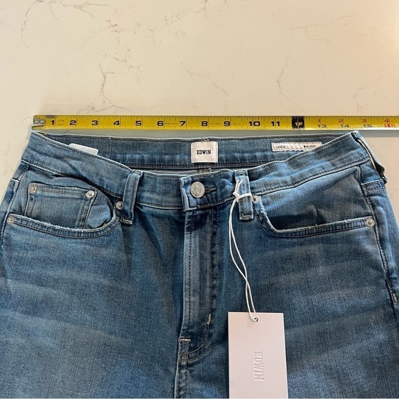 Anthropologie Edwin Cassia Mini Boot Jeans 29 - Picture 10 of 13